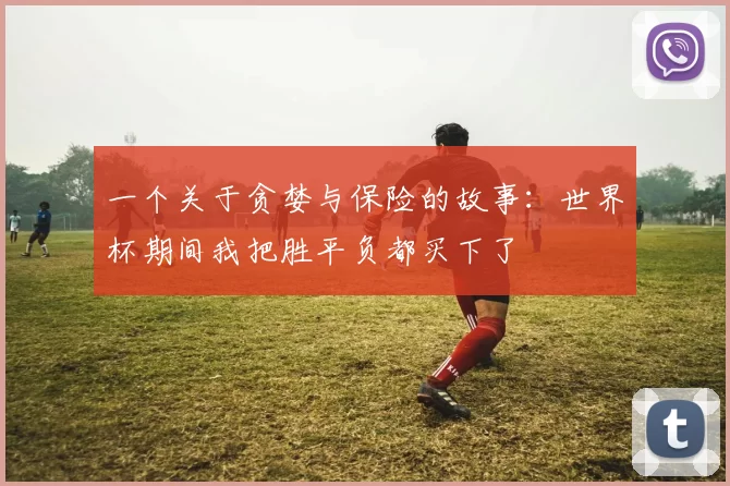 一个关于贪婪与保险的故事:世界杯期间我把胜平负都买下了