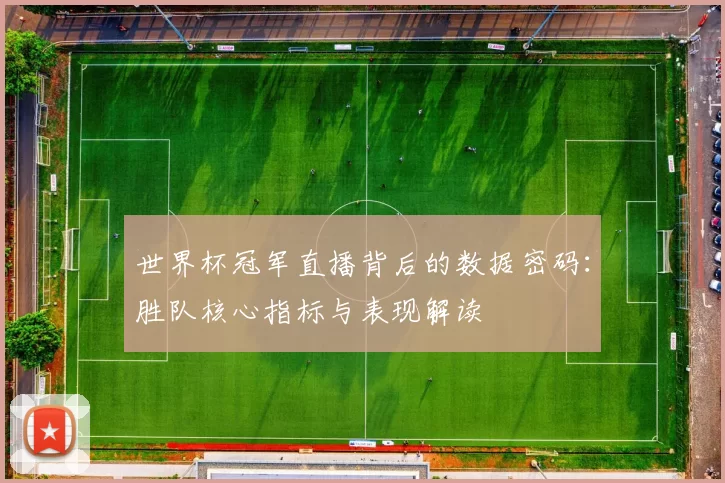 世界杯冠军直播背后的数据密码：胜队核心指标与表现解读